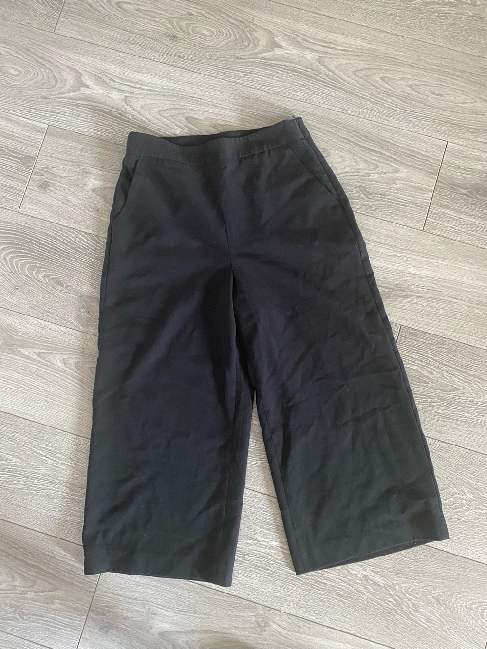 RW & Co Classic Black Wide-Leg Women's Pants